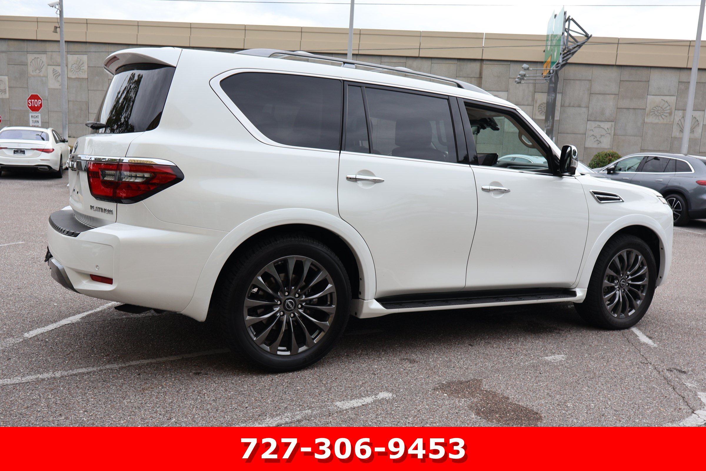 Used 2023 Nissan Armada Platinum w/ Captain's Chairs Package AWD/4WD image 8