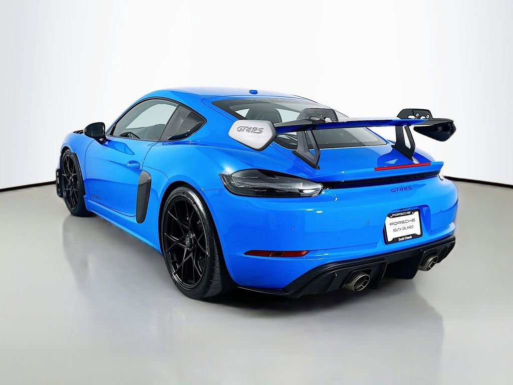 Certified 2025 Porsche 718 Cayman GT4 RS RWD image 3