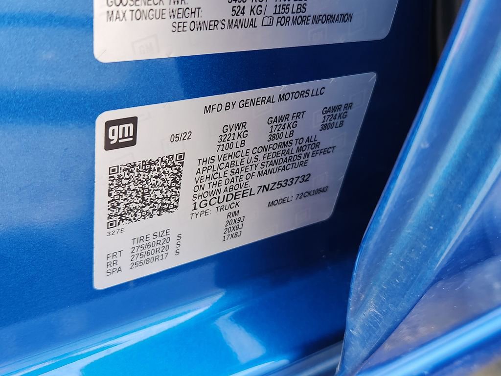 Used 2022 Chevrolet Silverado 1500 RST w/ Convenience Package II image 24