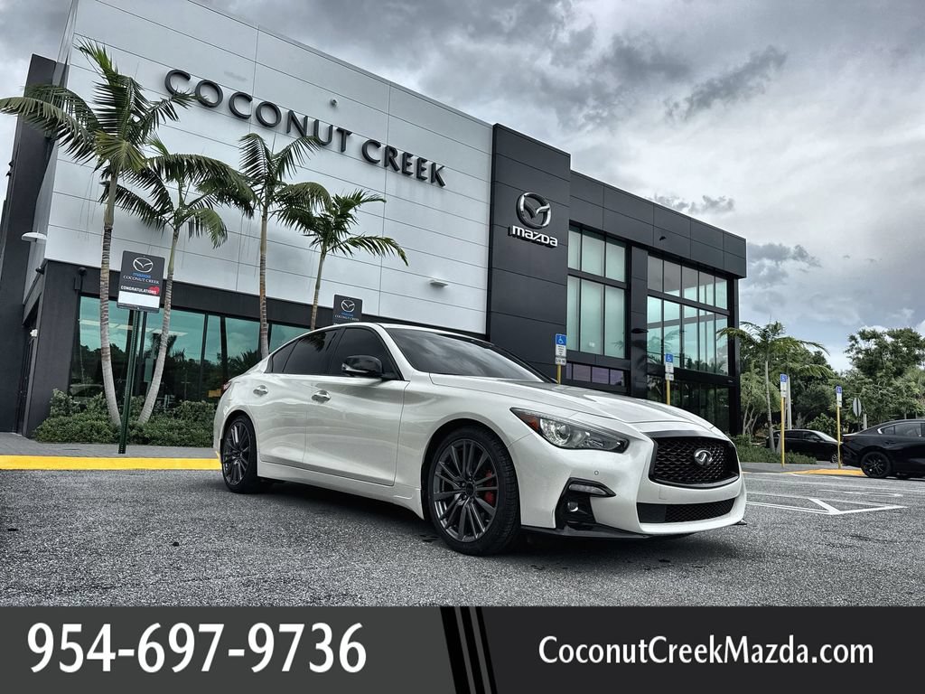 Used 2023 INFINITI Q50 Red Sport 400 RWD image 1