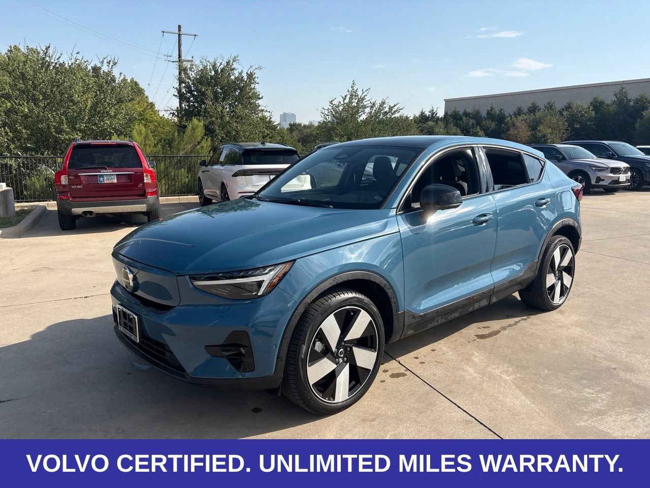 Certified 2023 Volvo C40 P8 Recharge Ultimate w/ Protection Package Premier