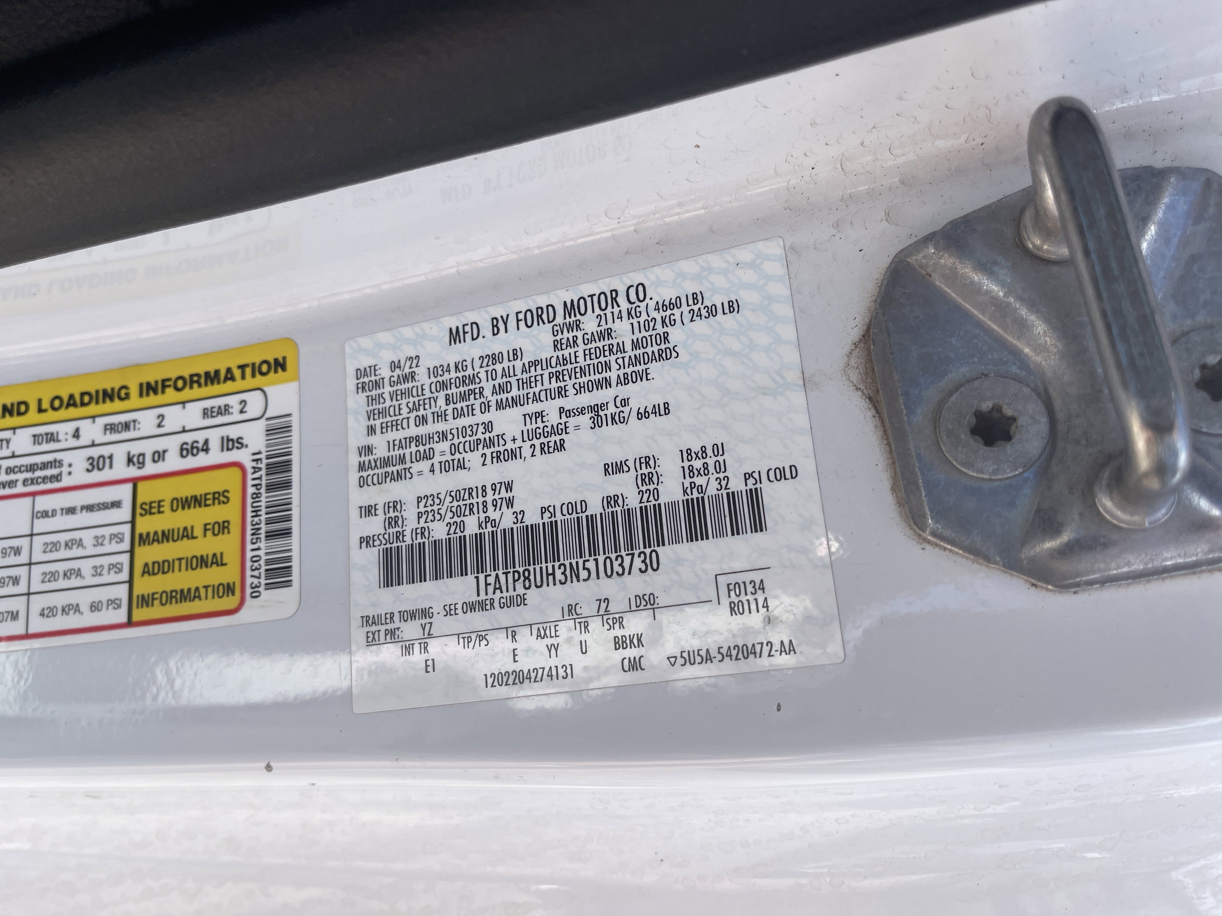 Used 2022 Ford Mustang Premium image 39