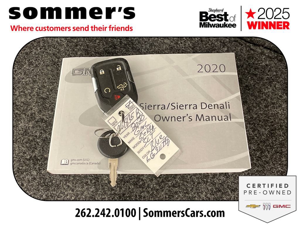 Used 2020 GMC Sierra 1500 SLT AWD/4WD image 25