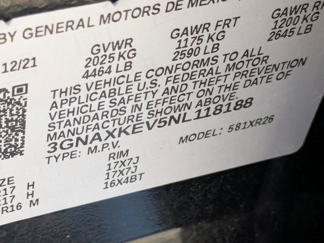 Used 2022 Chevrolet Equinox LT image 15