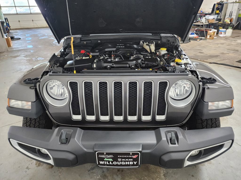Used 2021 Jeep Wrangler Unlimited Sahara w/ Uconnect 4C Nav & Sound Group AWD/4WD image 31