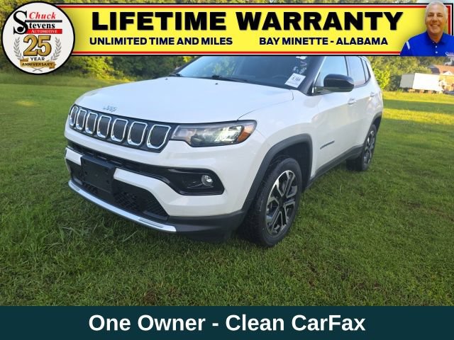 Used 2022 Jeep Compass Limited AWD/4WD image 1
