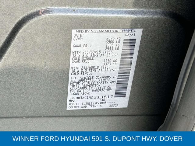 Used 2022 Nissan Pathfinder S image 26