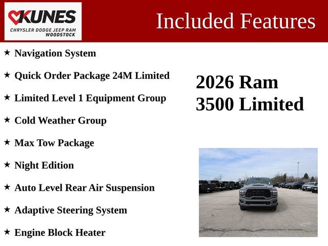 New 2026 RAM 3500 Limited image 3