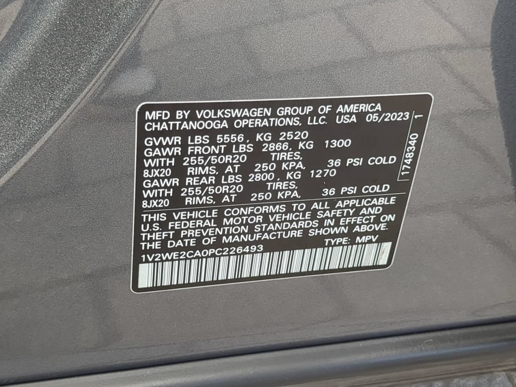 Used 2023 Volkswagen Atlas Cross Sport SE FWD image 36
