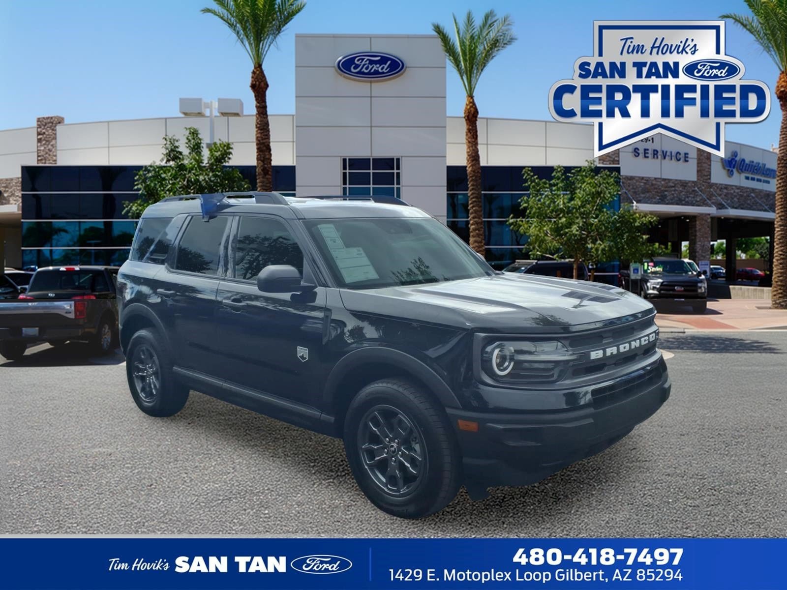 Certified 2023 Ford Bronco Sport Big Bend