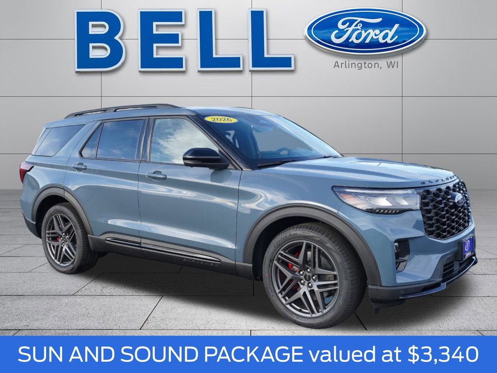 New 2026 Ford Explorer ST w/ Sun And Sound Package image 1
