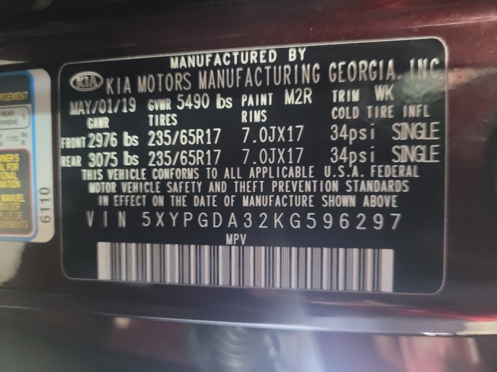 Used 2019 Kia Sorento AWD w/ LX Convenience Package image 33