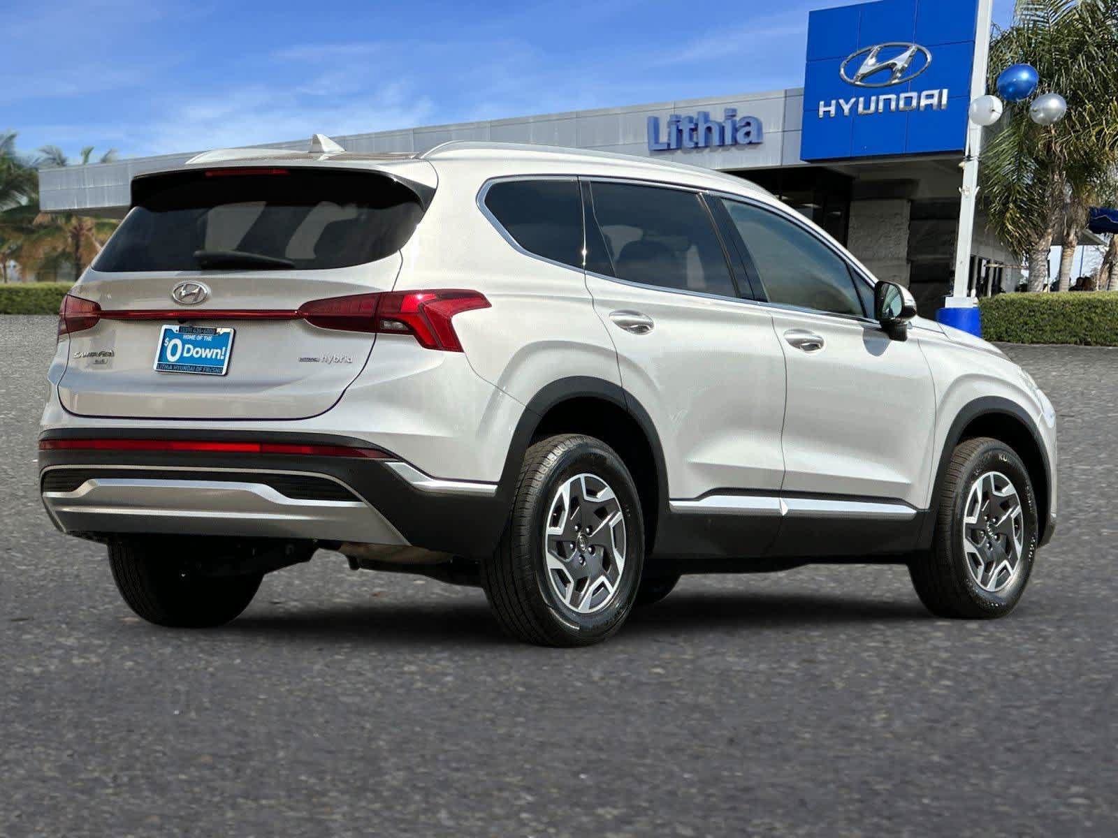 Used 2022 Hyundai Santa Fe Blue w/ Cargo Package AWD/4WD image 3