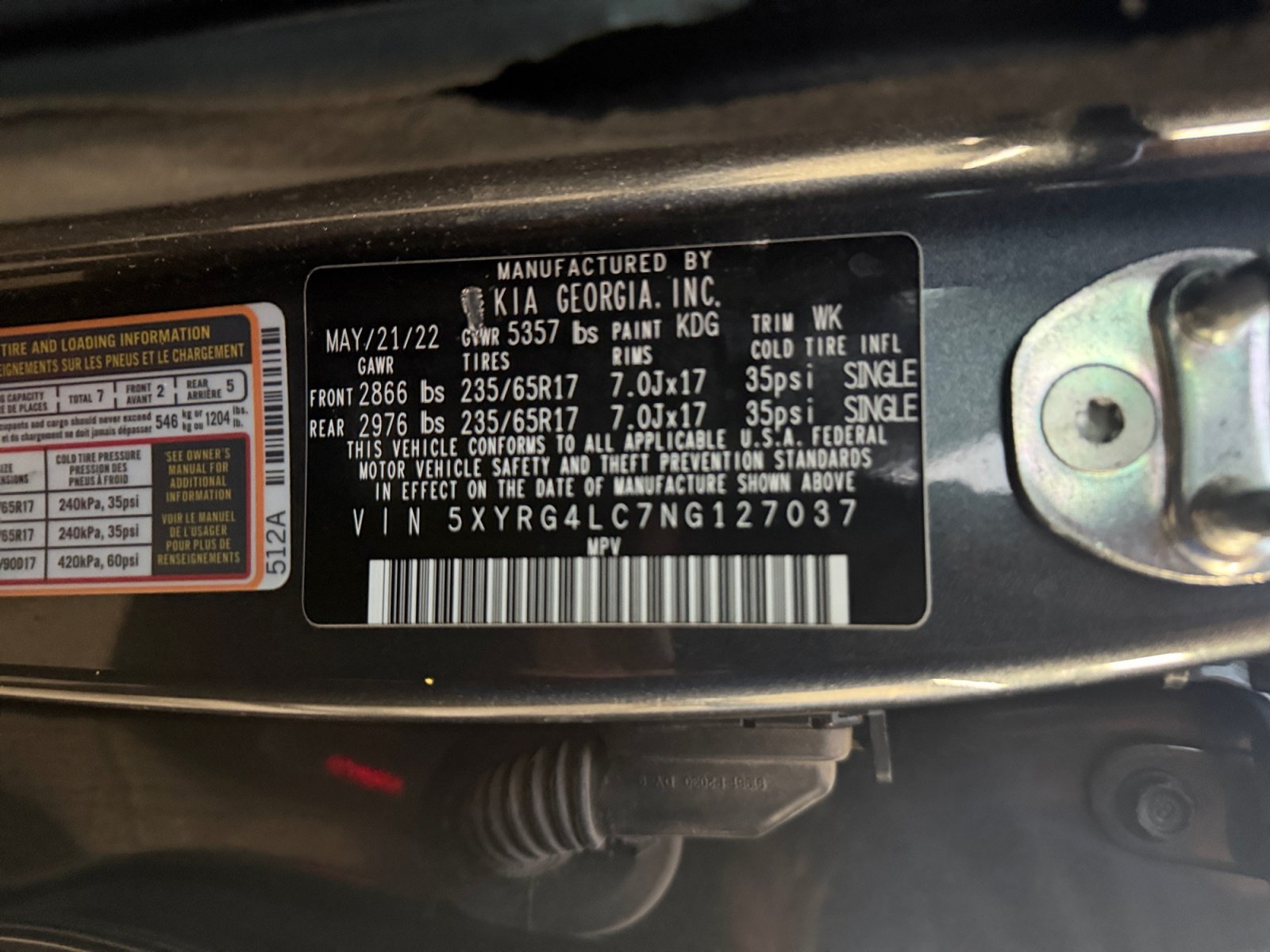Used 2022 Kia Sorento LX FWD image 33