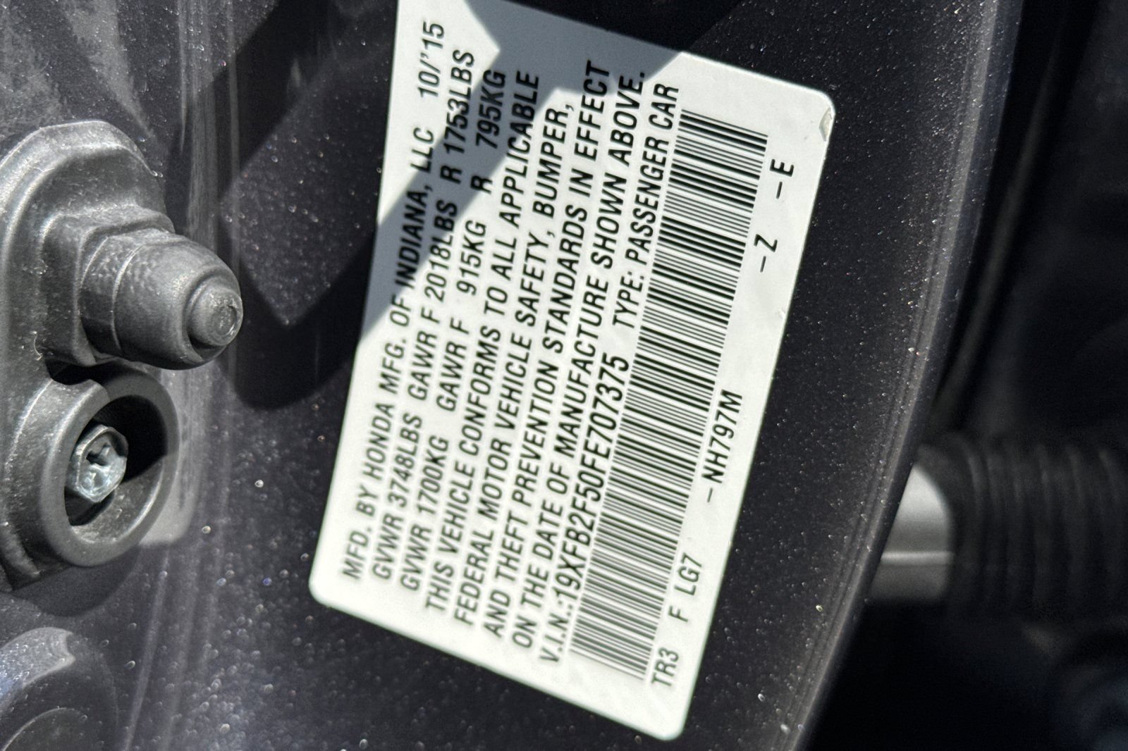 Used 2015 Honda Civic LX image 26