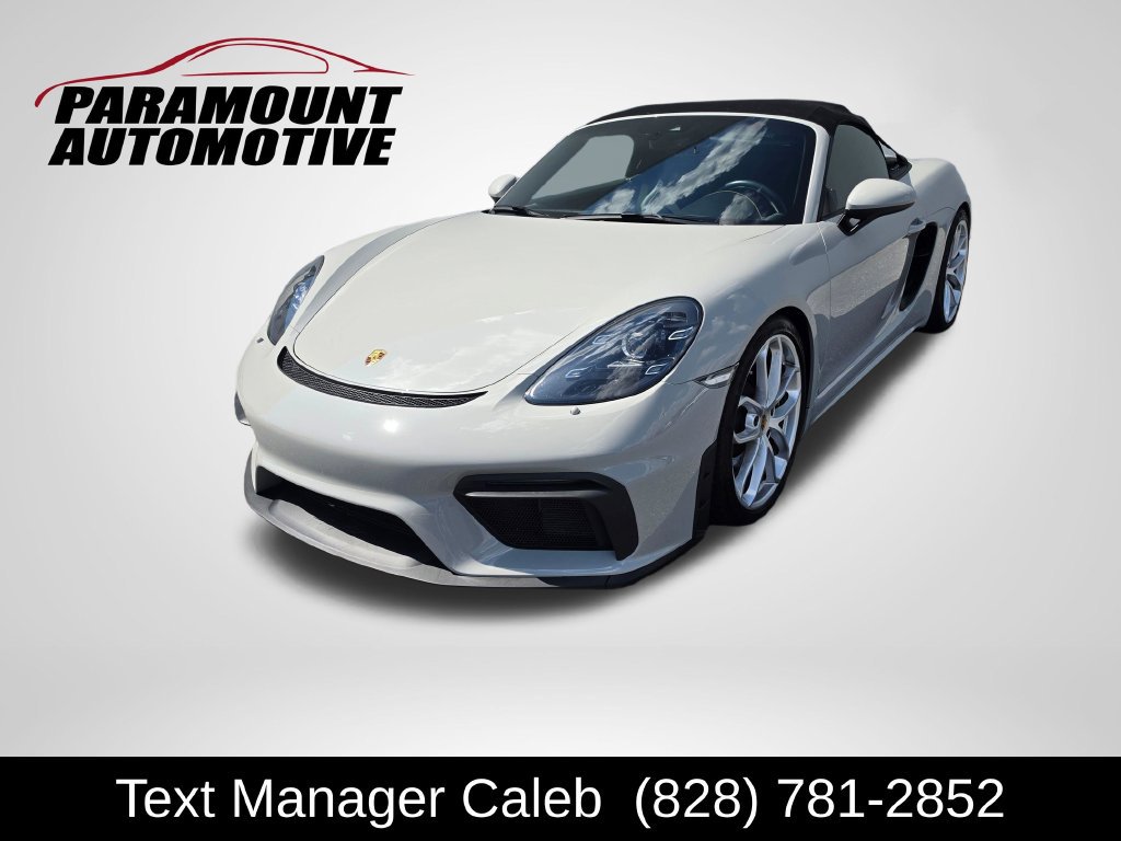 Used 2021 Porsche 718 Boxster Spyder RWD image 1