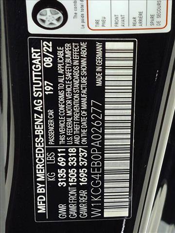 Certified 2023 Mercedes-Benz EQS 580 4MATIC Sedan image 25