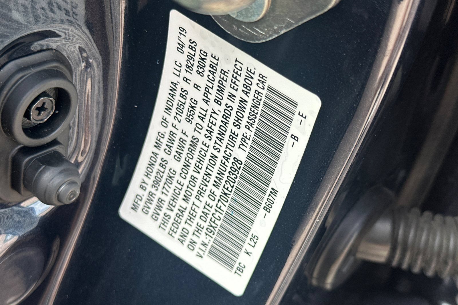 Used 2019 Honda Civic EX-L image 35