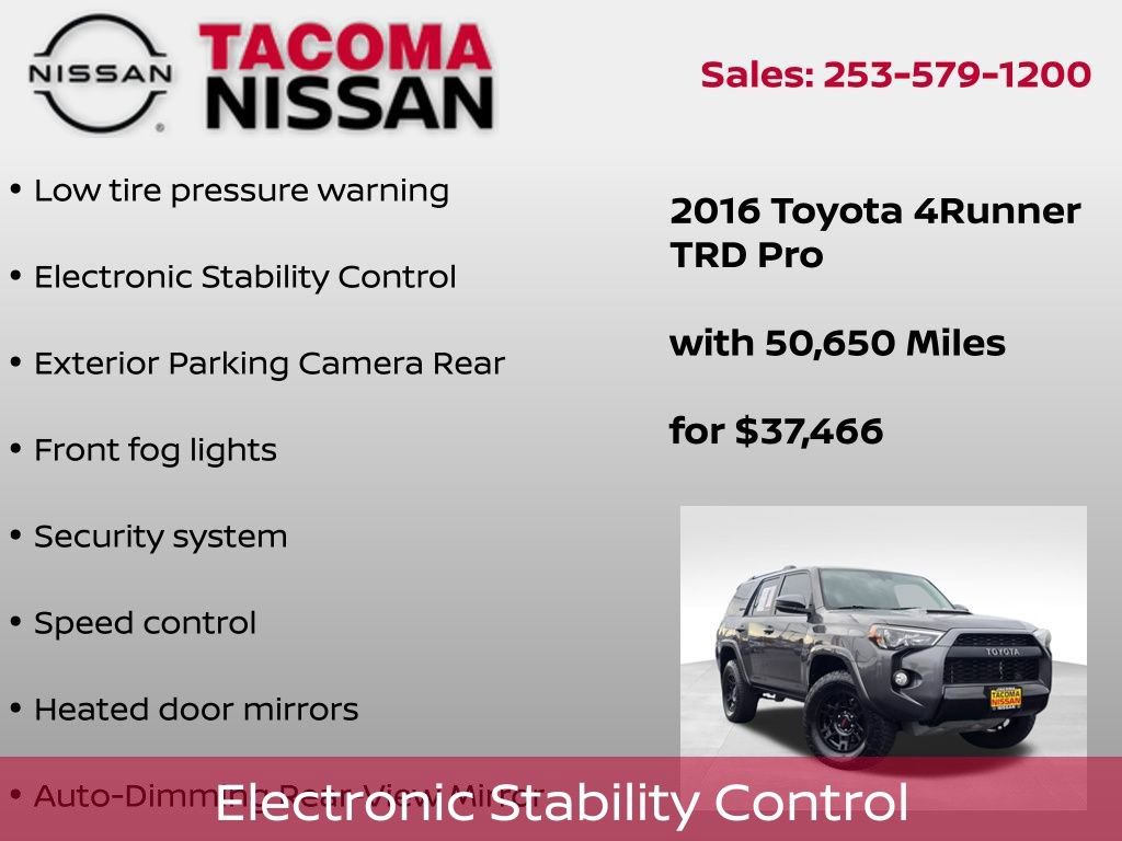Used 2016 Toyota 4Runner TRD Pro image 14