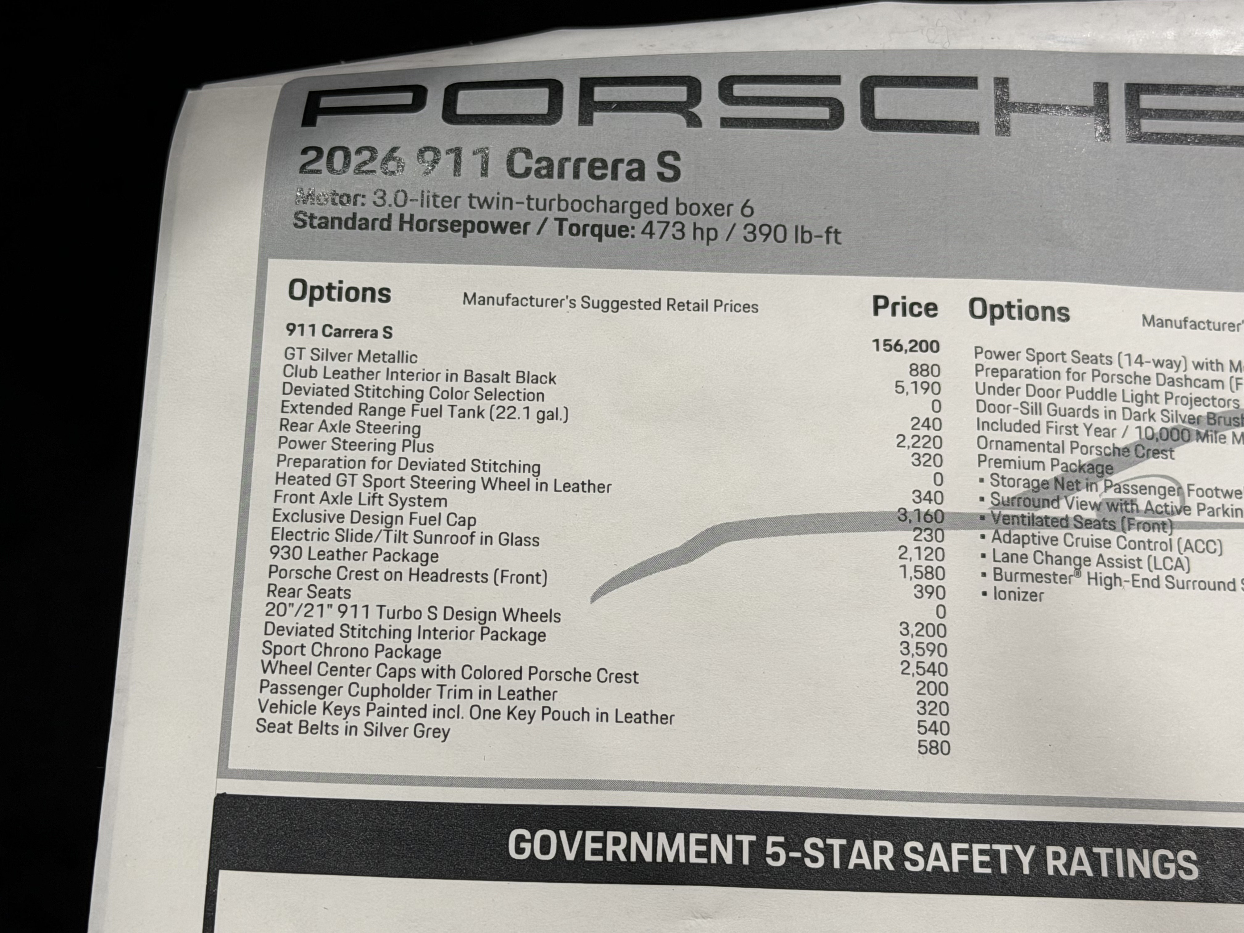 New 2026 Porsche 911 Carrera S RWD image 60