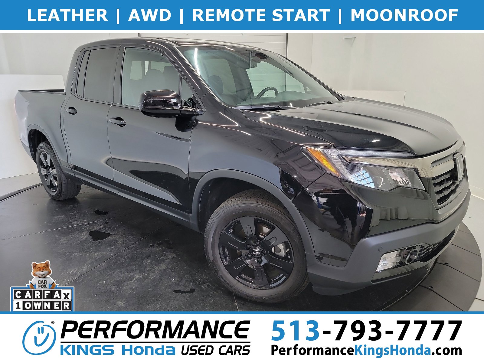 Certified 2020 Honda Ridgeline Black Edition