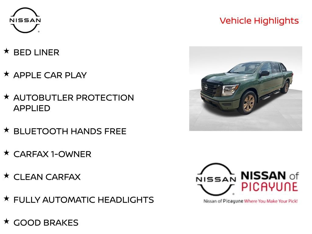 Certified 2024 Nissan Titan SV w/ SV Bronze Edition Package image 12