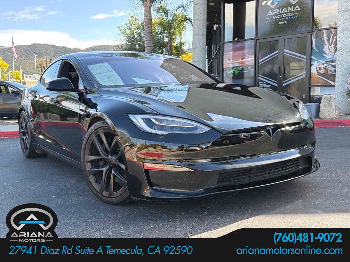 Used 2021 Tesla Model S Plaid AWD/4WD image 1