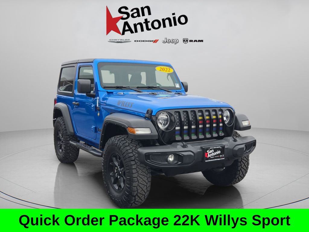 Certified 2022 Jeep Wrangler Willys image 2