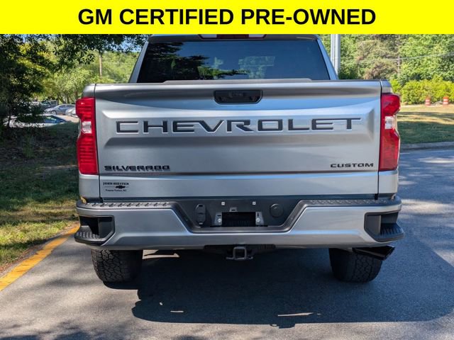 Certified 2025 Chevrolet Silverado 1500 Custom w/ Turbomax Blackout Package AWD/4WD image 3