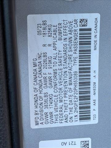 Used 2023 Honda Civic LX image 25