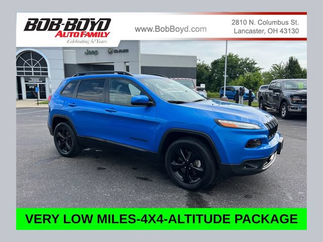 Used 2018 Jeep Cherokee Latitude w/ Altitude Package