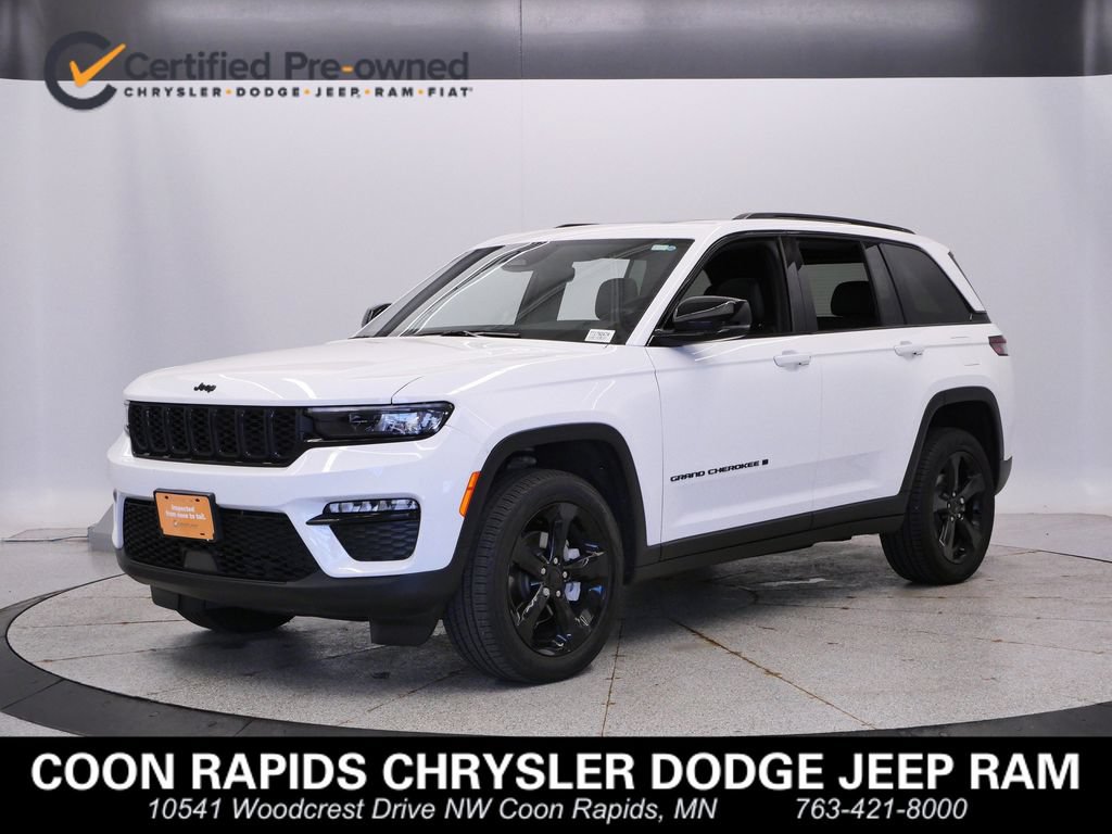 Certified 2024 Jeep Grand Cherokee Limited w/ Black Appearance Package