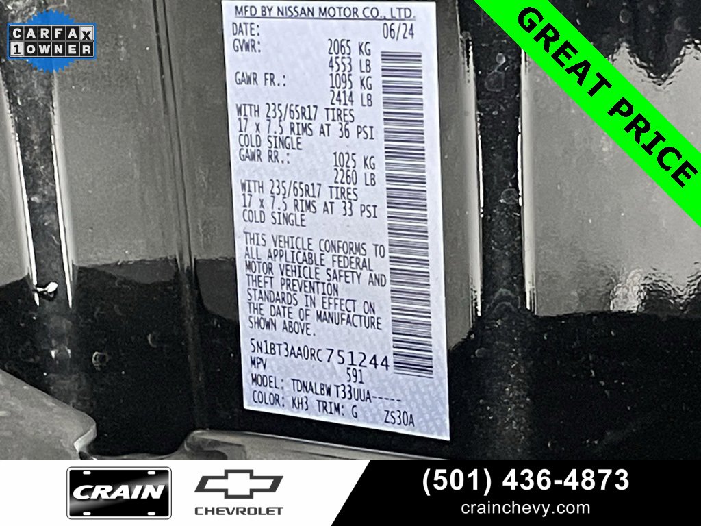 Used 2024 Nissan Rogue S image 33