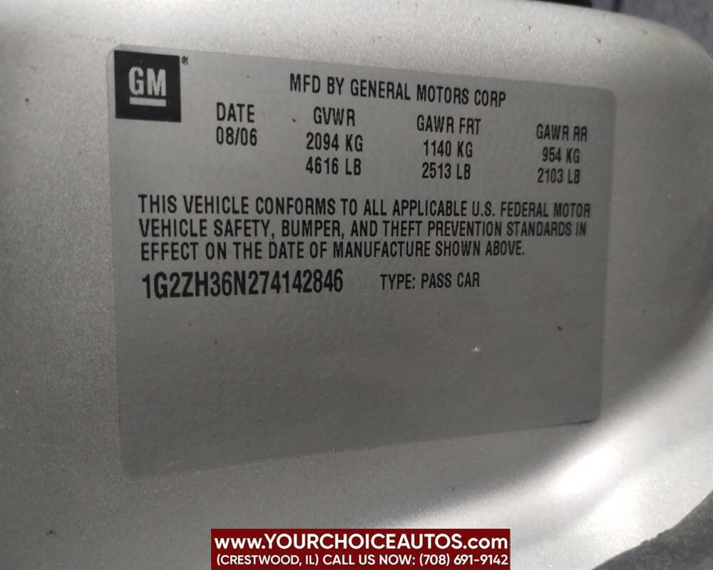 Used 2007 Pontiac G6 GT w/ Premium Package image 24