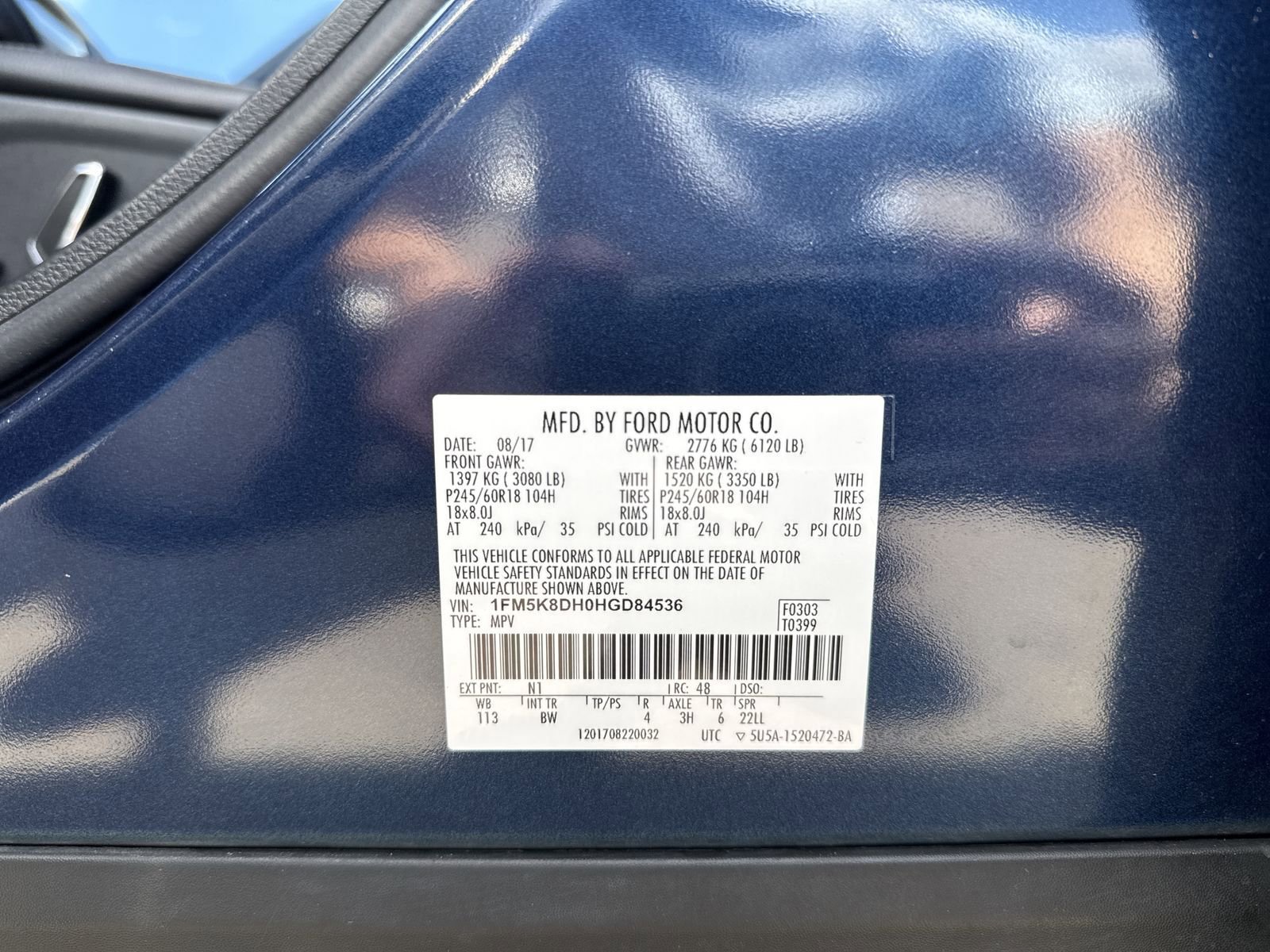 Used 2017 Ford Explorer XLT w/ Equipment Group 202A image 41