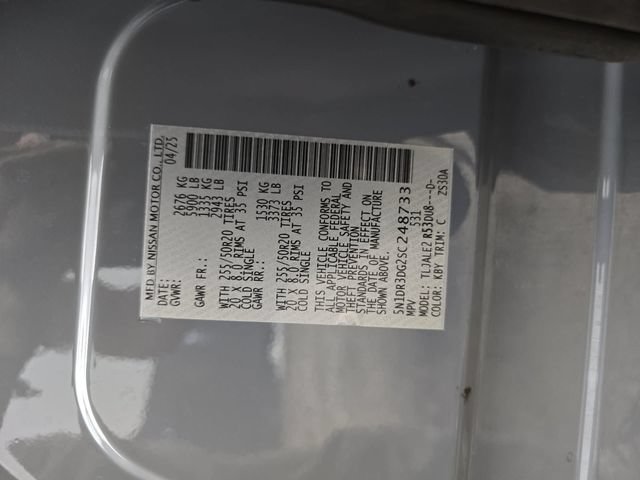 Used 2025 Nissan Pathfinder Platinum w/ Cargo Package FWD image 33