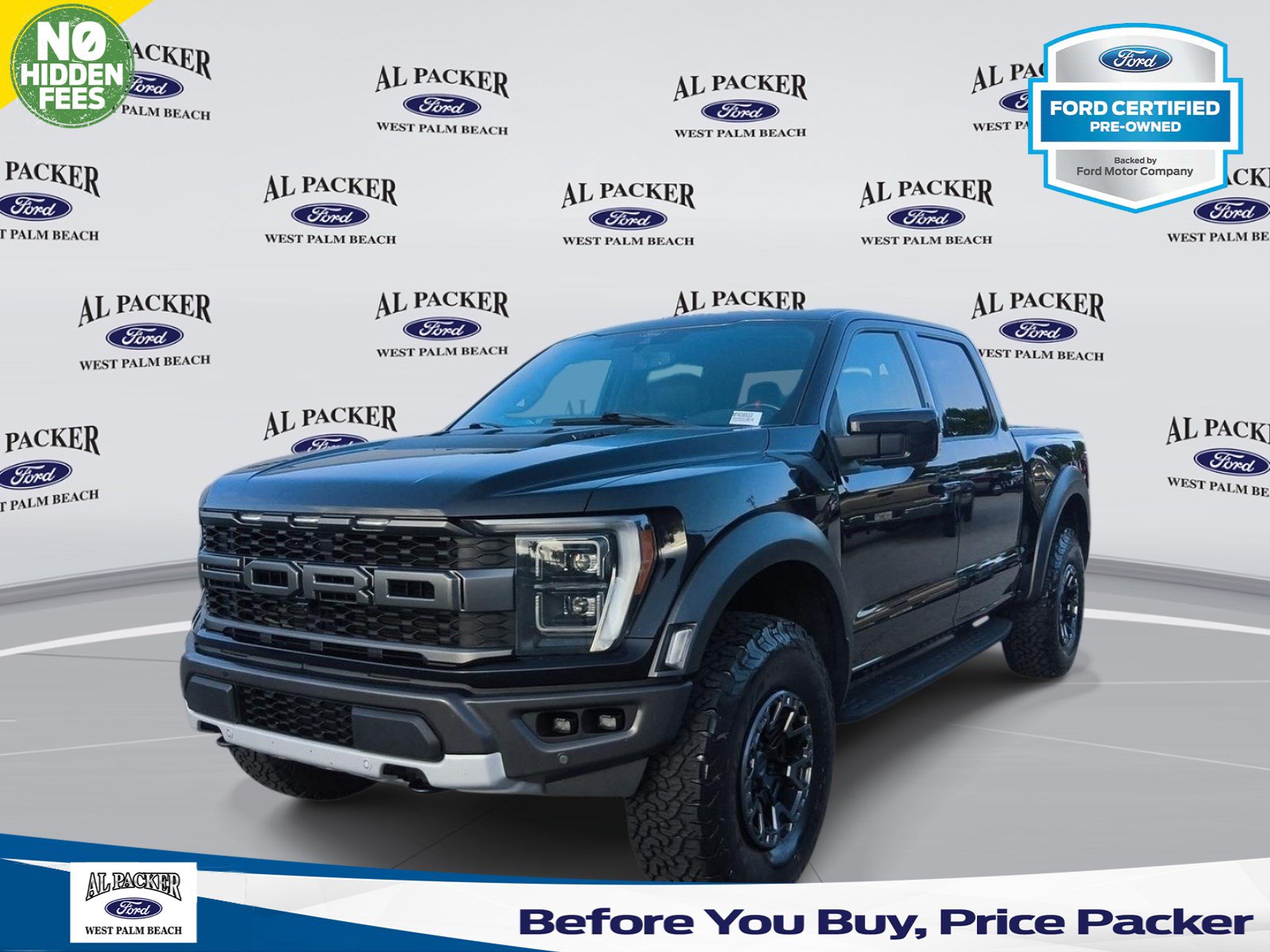 Certified 2022 Ford F150 Raptor w/ Equipment Group 801A High AWD/4WD image 1