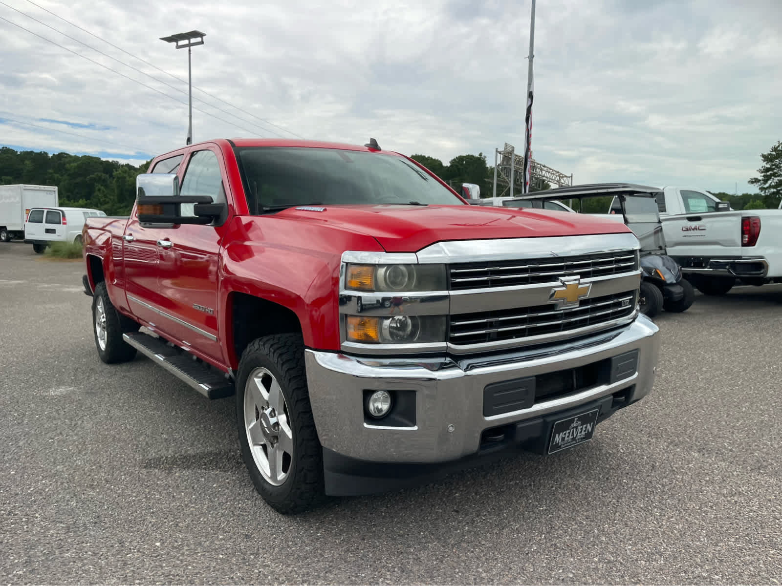 Used 2015 Chevrolet Silverado 2500 LTZ w/ Duramax Plus Package AWD/4WD image 3