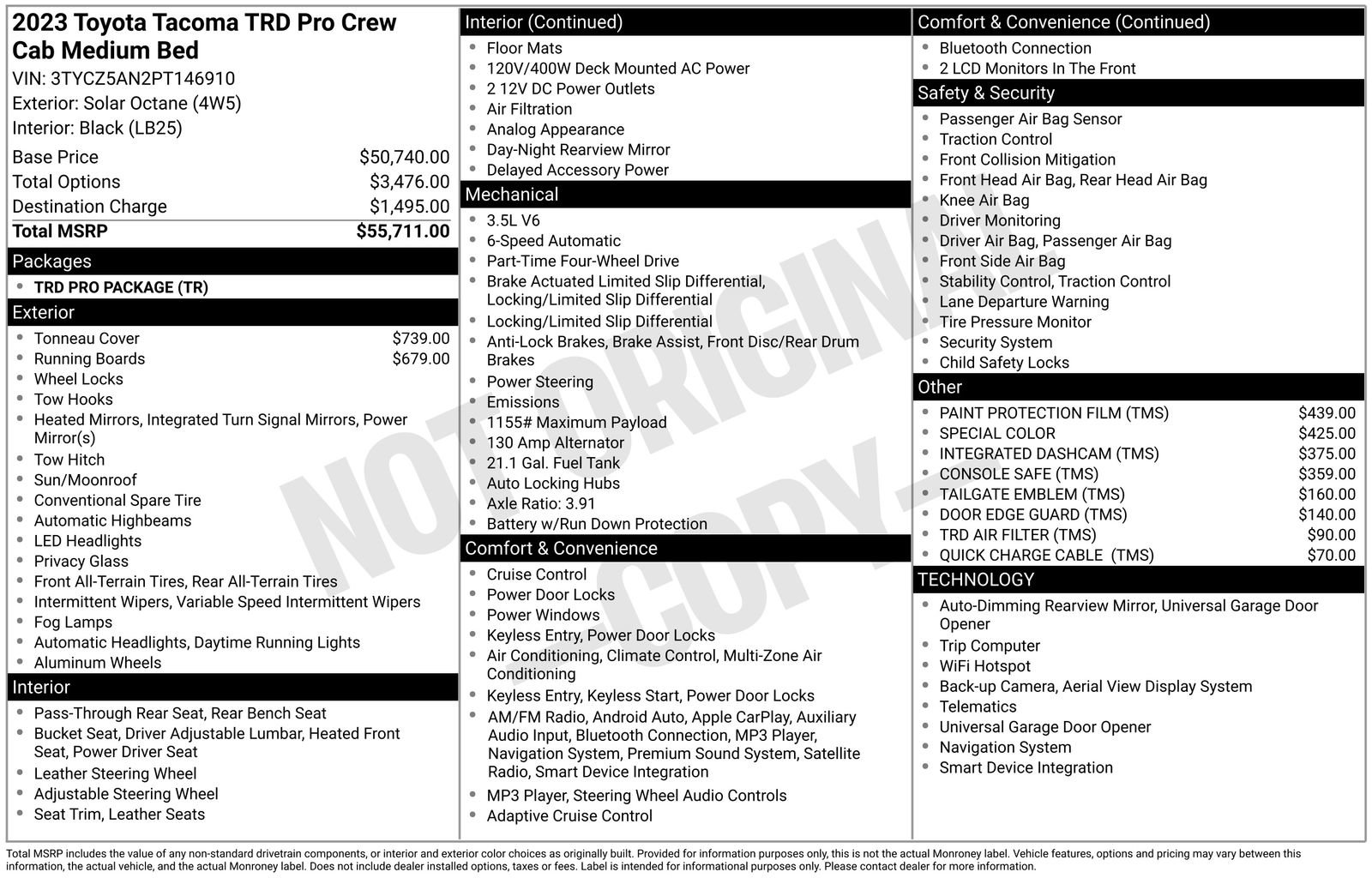 Used 2023 Toyota Tacoma TRD Pro image 7