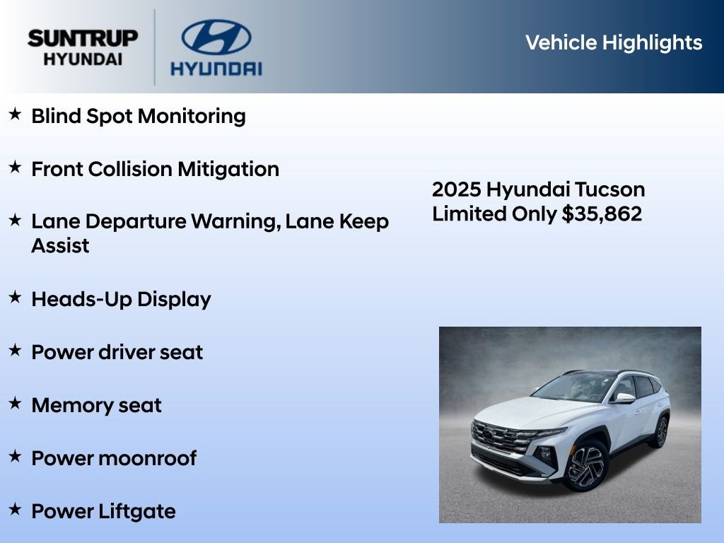 New 2025 Hyundai Tucson Limited image 7