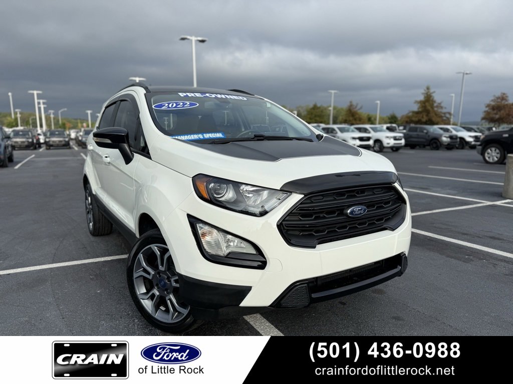 Used 2020 Ford EcoSport SES w/ SES Black Appearance Package