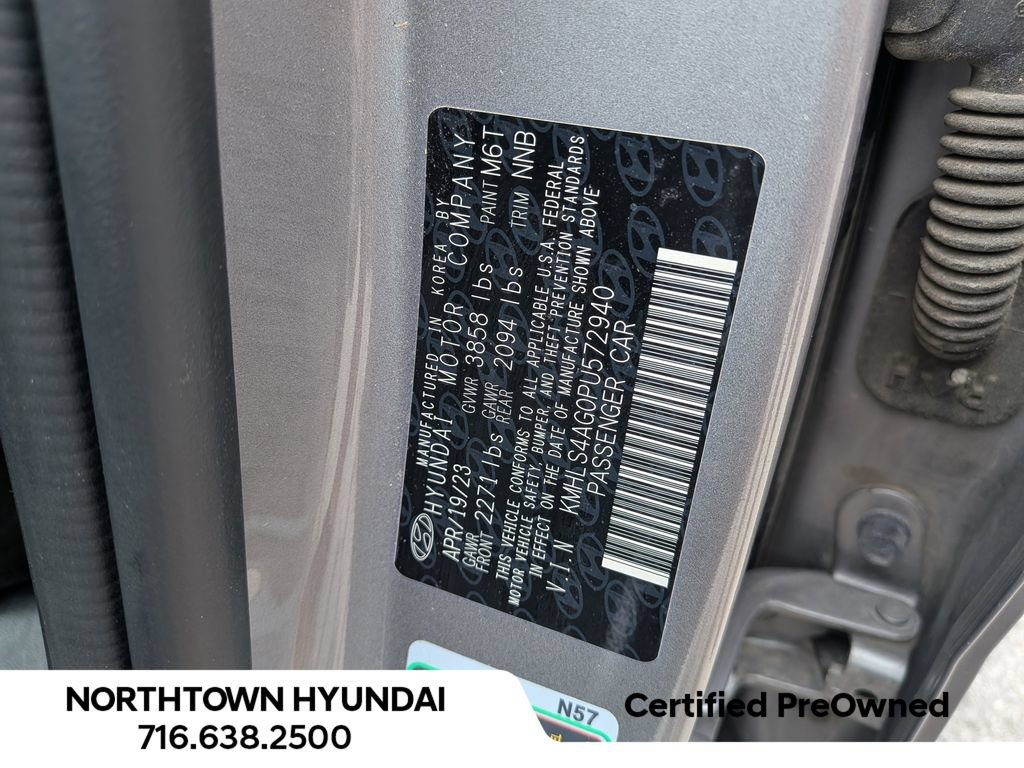 Certified 2023 Hyundai Elantra SEL w/ Convenience Package FWD image 36