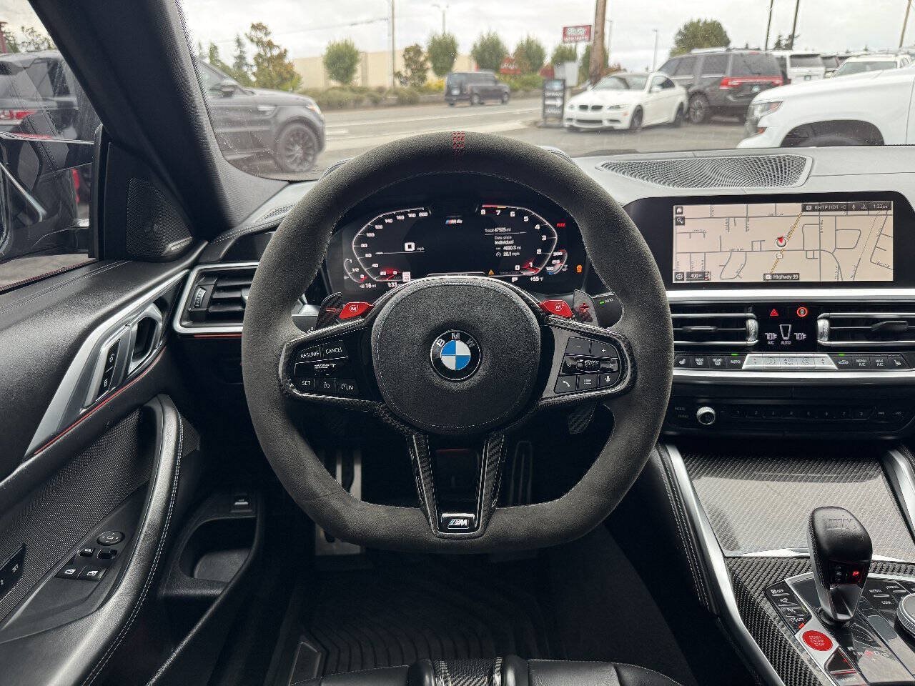 Used 2021 BMW M4 Competition w/ M Carbon Exterior Package RWD image 34
