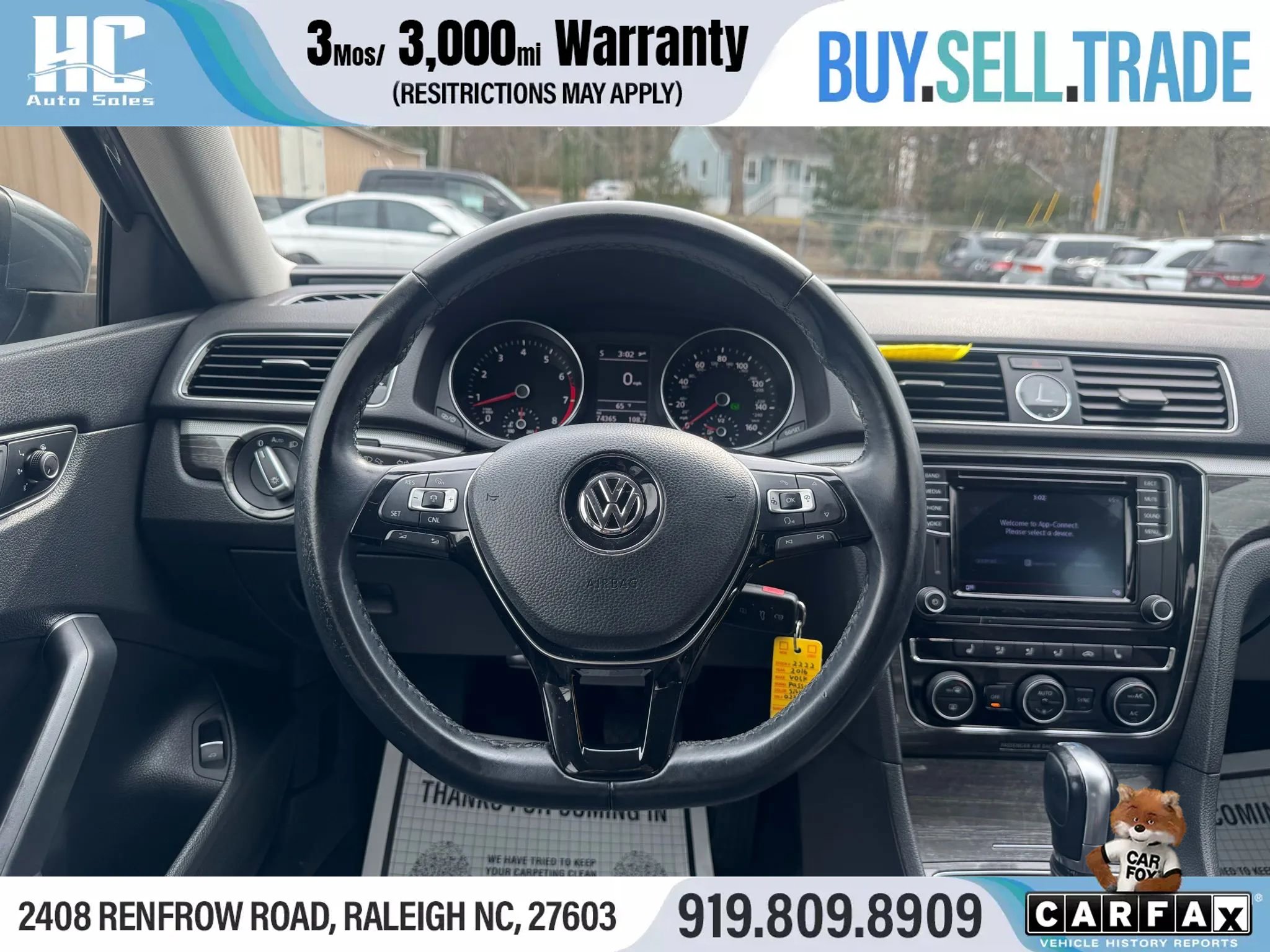 Used 2016 Volkswagen Passat 1.8T SE image 26