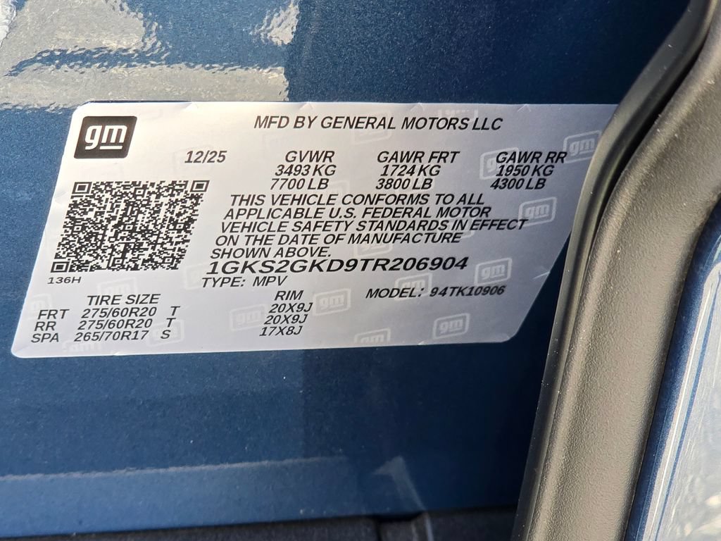 Certified 2026 GMC Yukon XL Elevation w/ Elevation Premium Package AWD/4WD image 54