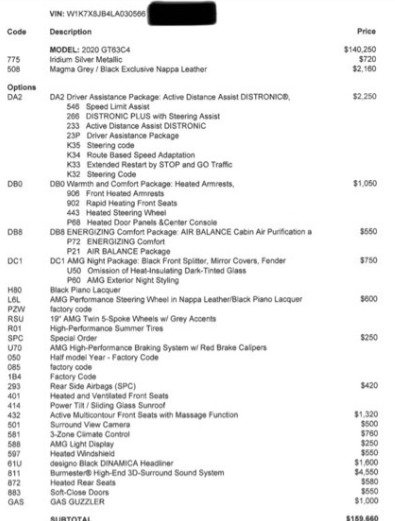 Used 2020 Mercedes-Benz AMG GT 63 image 36