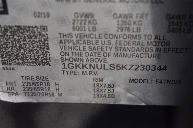 Certified 2019 GMC Acadia SLT image 42