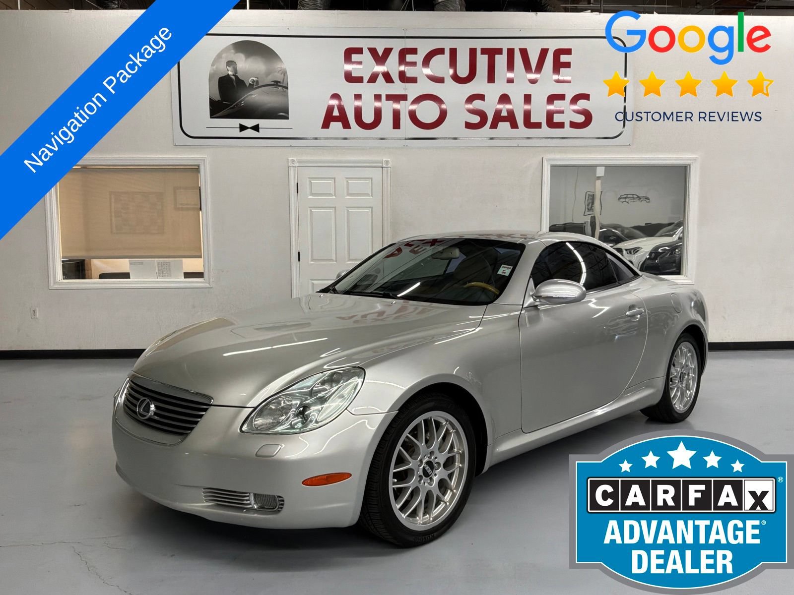 Used 2002 Lexus SC 430 Convertible