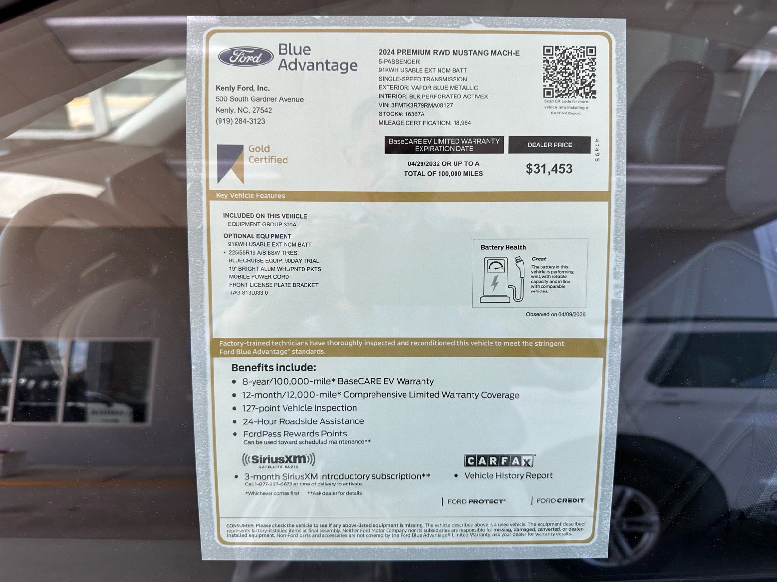 Certified 2024 Ford Mustang Mach-E Premium image 7