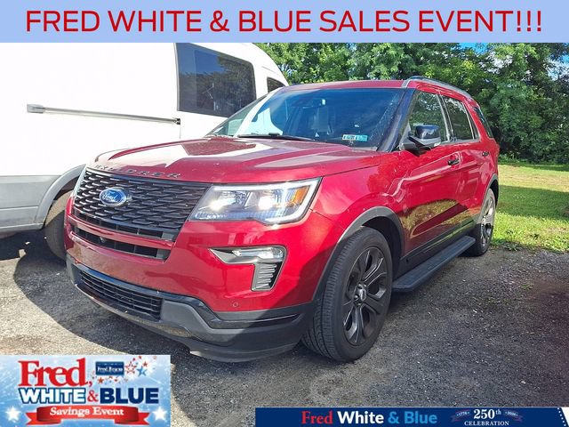 Certified 2018 Ford Explorer Sport w/ Equipment Group 401A AWD/4WD image 3